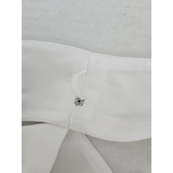 Betsey Johnson White Sheath Mini Dress Open Back Vintage Sz 10 See Measurements - Picture 9 of 10